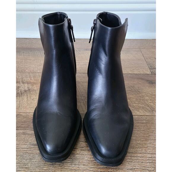 Franco Sarto Black Ankle Boots - Picture 3 of 12